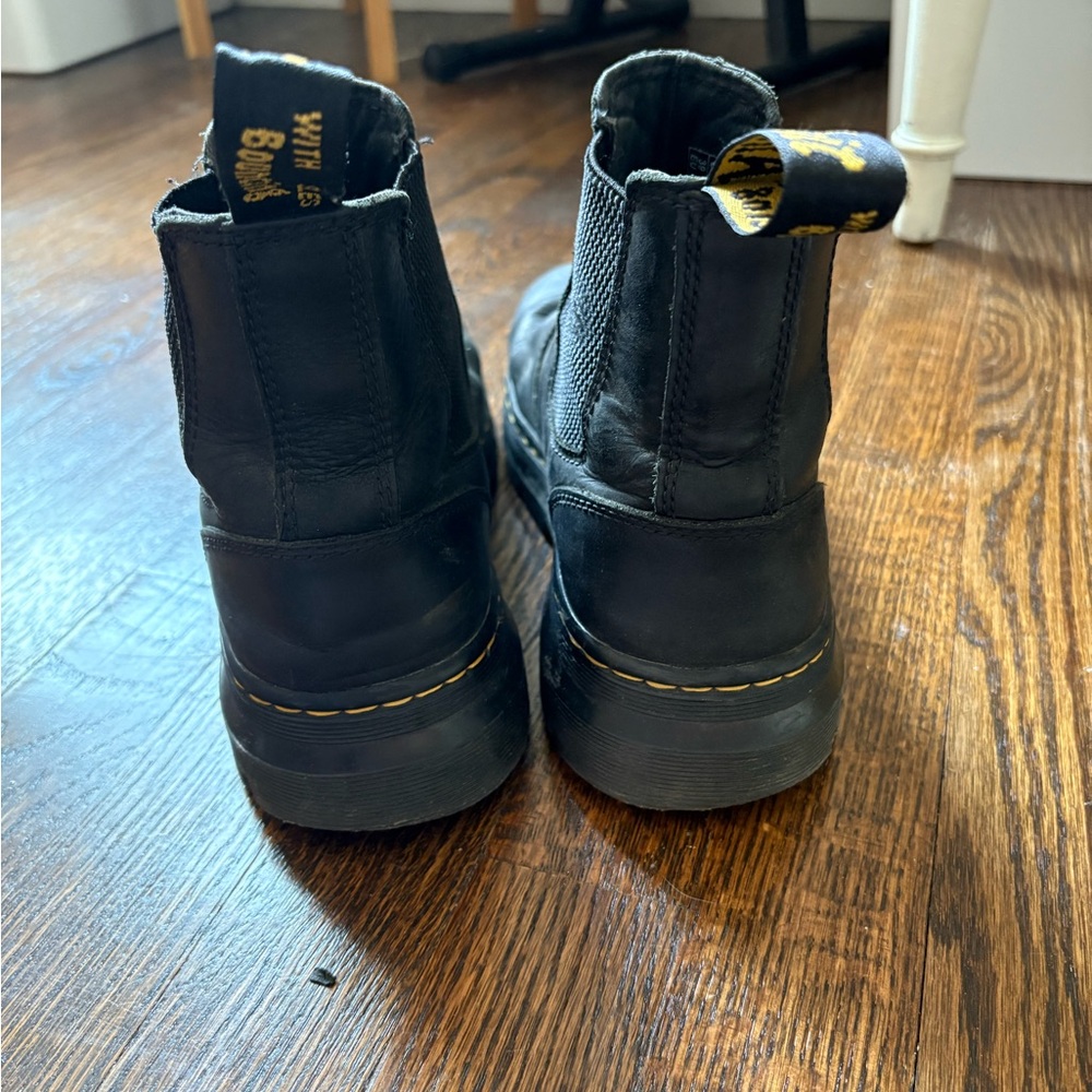 Dr. Marten BLACK 2976 BEX Smooth Leather Chelsea Boots - Picture 3 of 6